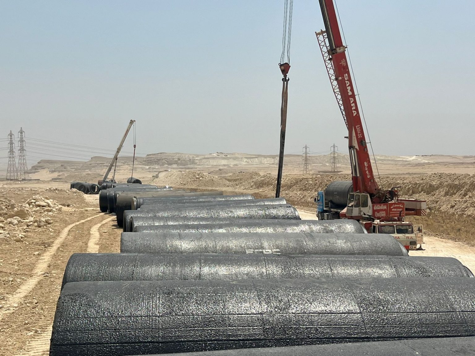 The New Administrative Capital Water Lines